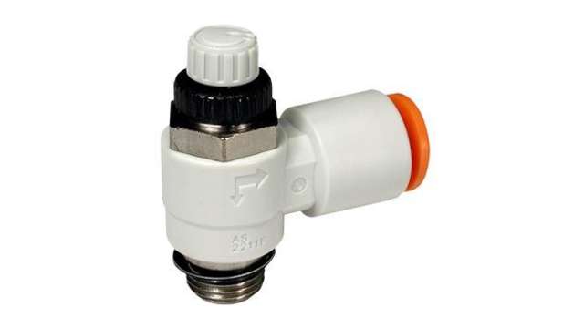 SMC AS Series, Panel Flow Controller, 230 L/min, 6 mm Pipe | AS2311FS1-01-06S