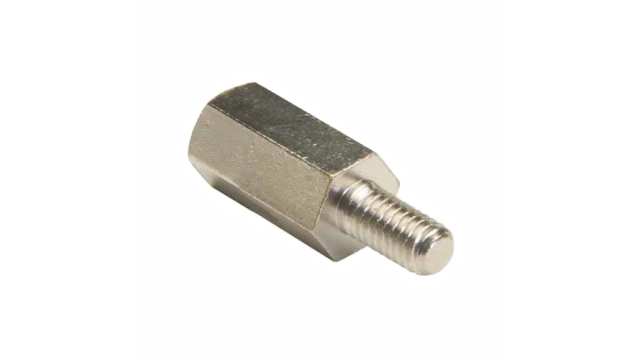 HARWIN M3 x 0.5 Threaded Standoff, 14 mm Body, 6 mm Body, Brass | R30-3001402