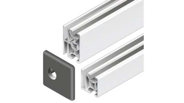 Bosch Rexroth Grey Polypropylene Cover Cap, 30 x 30mm | 3842555134