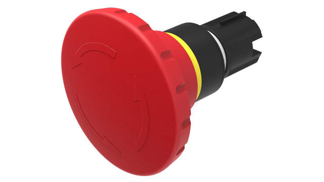 EAO 45 Series, Twist Release, Emergency Stop Push Button Head 60 mm Diameter | 45-2C36.1A20.000