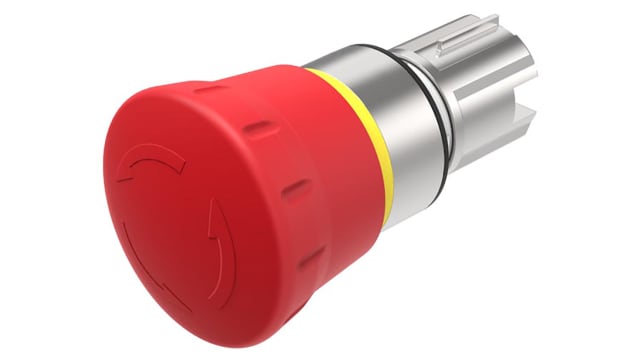 EAO 45 Series, Twist Release, Emergency Stop Push Button Head 40 mm Diameter | 45-2C36.2920.000