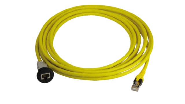 HARTING har-Port Series 1 Port RJ45 Plug/RJ45 Socket Shielded Coupler, Cat6 | 09454521509