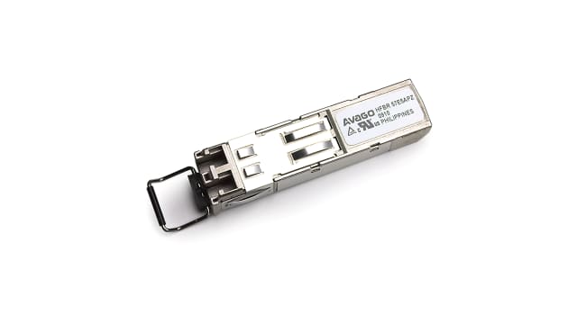 Broadcom 125 MBd Fibre Optic Receiver, Rectangular, LC Connector | HFBR-57E5APZ