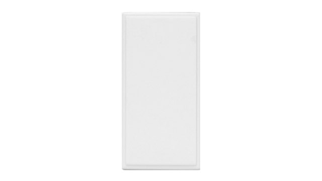 Contactum White 1 Gang Light Switch Cover | E1187W