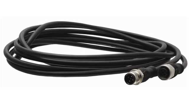 ABB Jokab Male 5 way Threaded to Female 5 way M12 5 Sensor Actuator Cable, 3 m | 2TLA020056R2100  M12-C312