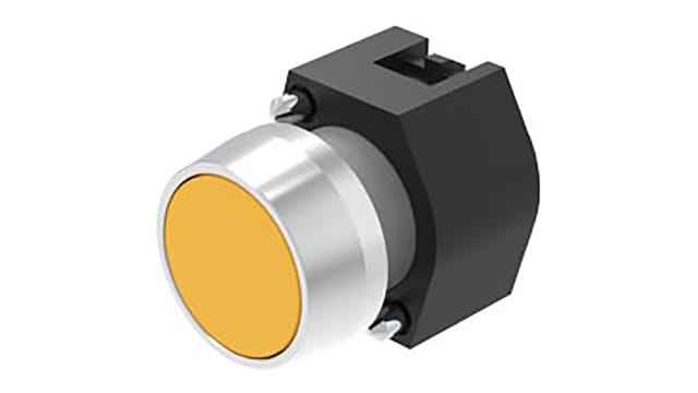 EAO Push Button Bezel for Use with Series 61 Key Lock Switch | 61-9932.10