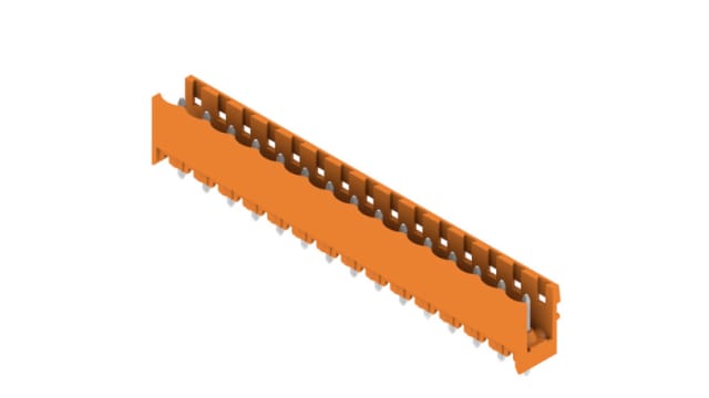 Weidmuller, 5.08mm Pitch, SL, 15 Way, , Pluggable Terminal Block, Header, Through Hole, Solder Termination, 1146600000 | 1146600000