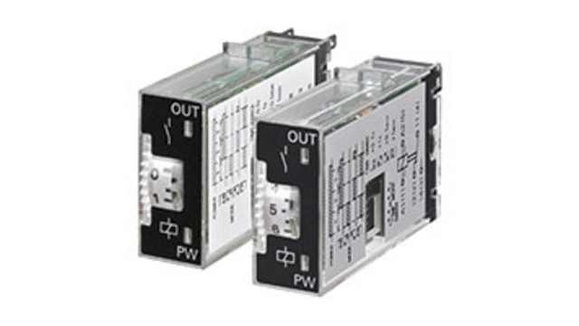 Omron H3RN Series Panel Mount Timer Relay, 24V dc, 1-Contact, 0.1 min → 100h, DPST | H3RN-21-B DC24