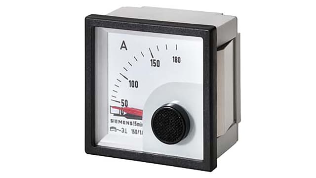 Siemens 3NJ6900 Analogue Panel Ammeter 500 A AC Bimetal | 3NJ6900-4HK22