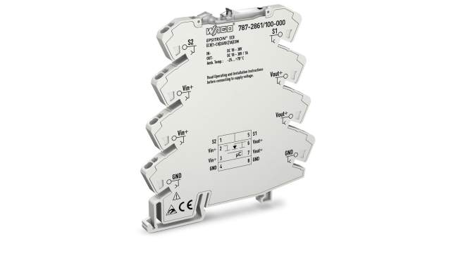 WAGO EPSITRON EPSITRON Electronic Circuit Breaker 1 A 24 V, 1 channels, DIN Rail | 787-2861/100-000