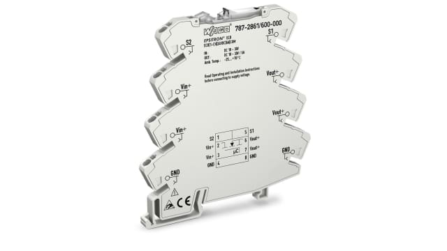 WAGO EPSITRON EPSITRON Electronic Circuit Breaker 6 A 24 V, 1 channels, DIN Rail | 787-2861/600-000