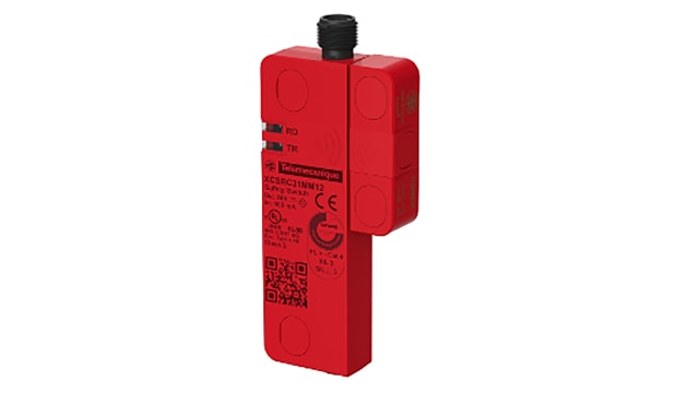 Telemecanique Sensors XCSRC Series RFID Non-Contact Safety Switch, 24V dc, Valox Housing, 2NO, M12 | XCSRC31MM12