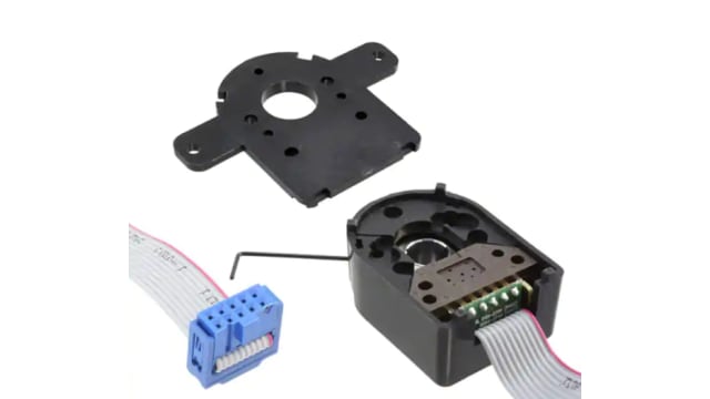 Broadcom 5 V 500 ppr Pulse Optical Encoder with a 8 mm Hollow Shaft, Through Hole | HEDL-5640#A13