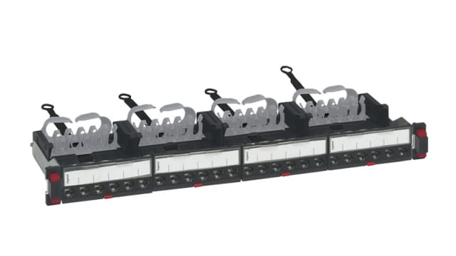 Legrand LCS³ Series 24 Port RJ45 RJ Patch Panel UTP 1 U Yellow | 0 337 70