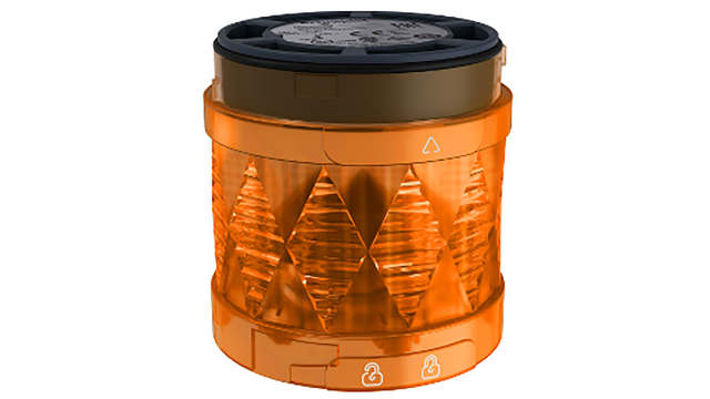 Schneider Electric Harmony Series Amber Flashing Effect Mounting Base, 24 V ac/dc, LED Bulb, AC, DC, IP65 | XVUC45