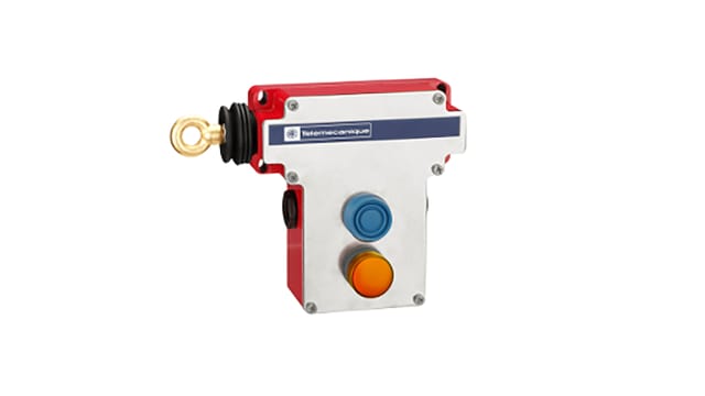 Telemecanique Sensors XY2 Rope Pull Switch, 70m, Left Side | XY2CE2A297