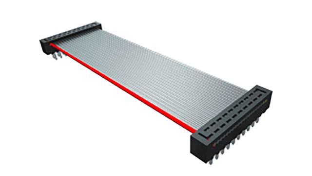 Samtec TCMD Series Ribbon Cable, 10-Way, 2mm Pitch, 50.8mm Length, Tiger Eye IDC to Tiger Eye IDC | TCMD-10-T-06.00-01-N