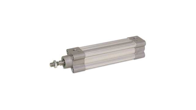 Parker 125 mm Pneumatic Piston Rod Cylinder - P1F Series, Double Acting Acting | P1F-S040MS-0125-0000
