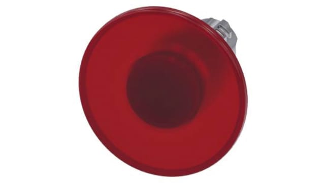 Siemens SIRIUS ACT Series Red Latching Push Button Switch, 22 mm Cutout, IP66, IP67, IP69K | 3SU1051-1CA20-0AA0