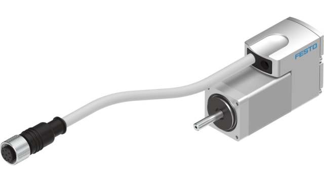 Festo EMMS Series Hybrid Stepper Motor 48 V, 0.09 Nm Torque, 1.8 °, 5 mm Shaft | EMMS-ST-28-L-S