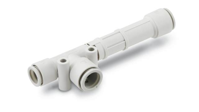 SMC Vacuum Generator, 1mm nozzle , -90kPa 155L/min, ZH series | ZH10DSA-06-01-08S