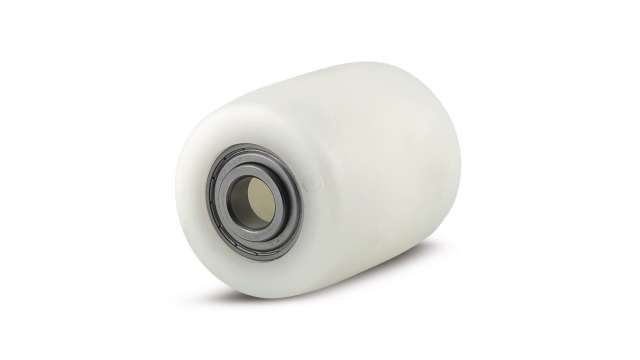 Tente White Polyamide Low Roll Resistence Trolley Wheel, 1500 kg | TOP082X70-20