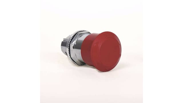Allen Bradley 800T Series, Twist Release, Emergency Stop Push Button Head | 800T-TFXTQH2R