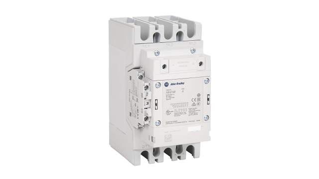 Allen Bradley 100-E Contactor, 100 V dc, 250 V dc Coil, 3-Pole, 190 A, 90 kW 250 V dc, 1 NO/1 NC, 400V ac | 100-E190ED11