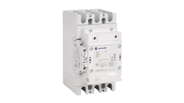Allen Bradley 100-E Contactor, 100 V dc, 250 V dc Coil, 3-Pole, 205 A, 110 kW 250 V dc, 1 NO/1 NC, 400V ac | 100-E205KD11