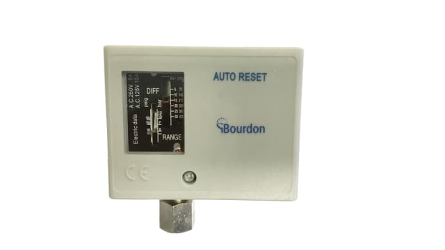 Bourdon Pressure Switch 0 bar to 6 bar | UT06
