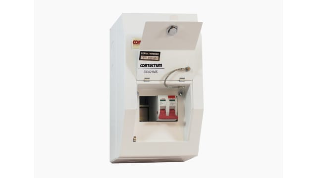 Contactum 2 Steel Consumer Unit, 63 A, BS EN 61439-3 IP4X Defender | DD026MS