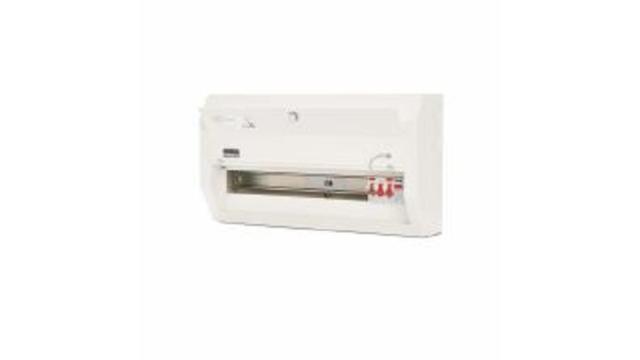 Contactum 18 Steel Consumer Unit, 100 A, BS EN 61439-3 IP4X Defender | DD181SPMS