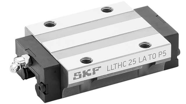 Ewellix Makers in Motion Linear Guide Carriage LLTHC 25 LA T0 P5 LLTHC 25 LA T0 P5 Series, 24.4 kN Dynamic Load | LLTHC 25 LA T0 P5