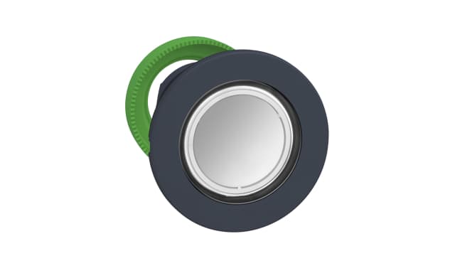 Schneider Electric ZB5 Series White Maintained Push Button Head, 30 mm Cutout, IP69K, IP67, IP66 | ZB5FH013