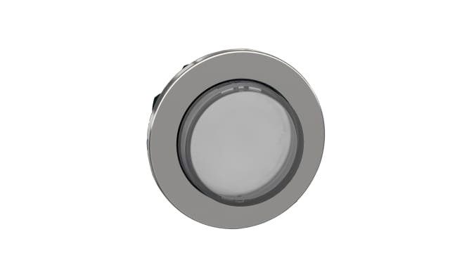 Schneider Electric, Harmony White Pilot Light Head, Round | ZB4FW113