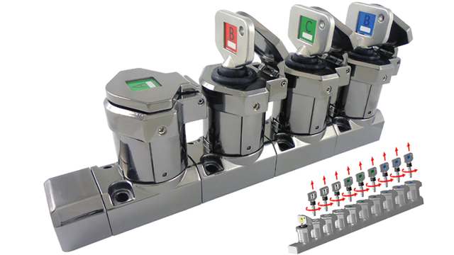 IDEM M-KE Safety Interlock Switch, Keyed, Metal | M-KE-NS3 (A101, B201, C301)