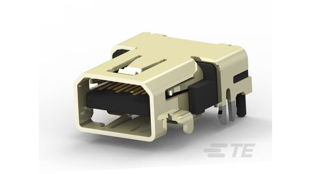 TE Connectivity 11 x 6.4 mm 20 Way Right Angle Female HDMI Connector 40 V ac | 2129320-3