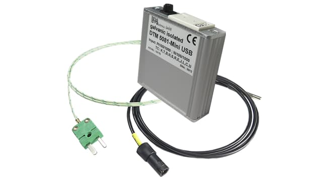 Electrotherm DTM 5081 Wired Digital Thermometer, 2 Input(s), 2320 °C Max, ±0.02 K, ±0.05 K Accuracy | DTM 5081