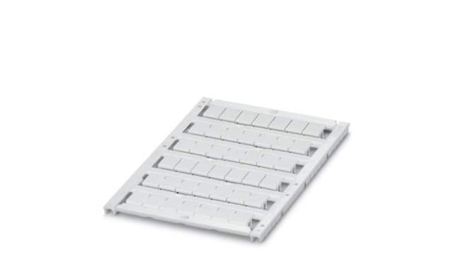 Phoenix Contact Panel Marker, 10.5 mm Length, 4.76 mm Height 0828740 White | 0828740