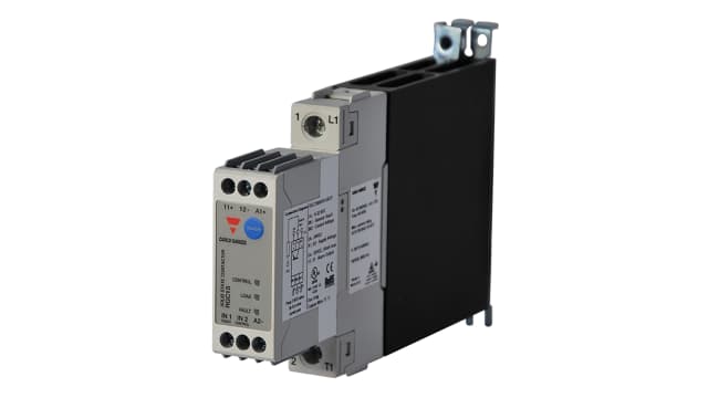 Carlo Gavazzi RGC1S Series Solid State Relay, 30 A Load, DIN Rail Mount, 600 V ac Load, 32 V dc Control | RGC1S60D30GKEP
