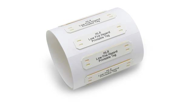 TE Connectivity White White Print Cable Labels, 12.5 mm Width, 200 Per Pack Qty, 80 mm | CC0112-000