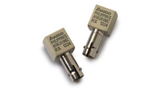 Broadcom 50 MBd 865 nm Fibre Optic Receiver, Round, ST Connector | AFBR-2418MZ