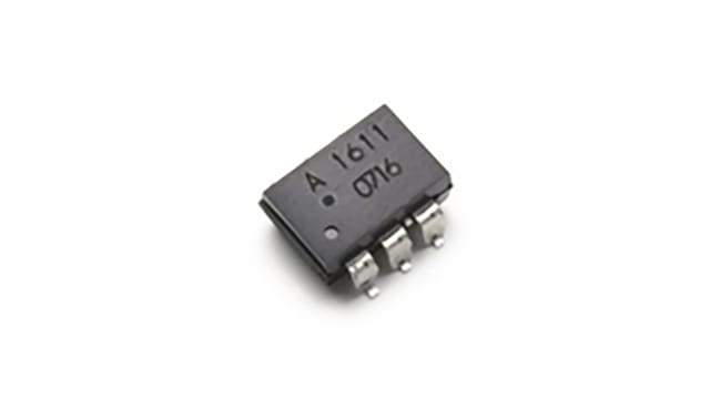 Broadcom Solid State Relay, 2.5 A Load, PCB Mount, 60 V Load, 1.7 V Control | ASSR-1611-301E