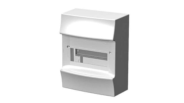 ABB 8 Plastic Consumer Unit IP41 Mistrail41W | 1SPE007717F1700 F712403
