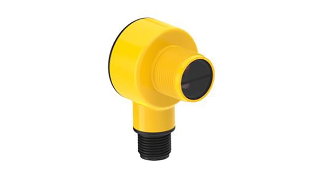 Banner Background Suppression Photoelectric Sensor, Barrel Sensor, 30 mm Detection Range | T18-2VPFF30-Q8