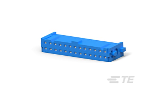 TE Connectivity 26-Way IDC Connector Female for Cable, 2 Row | 1-1658526-5