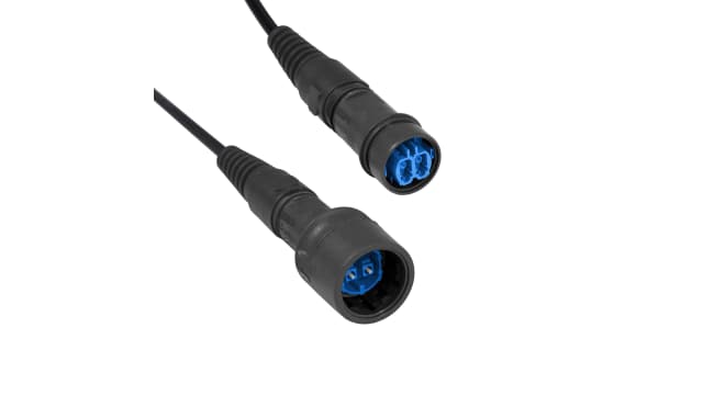 Bulgin OS1 Single Mode Fibre Optic Cable, 125 μm Polyolefin, Yellow, 10 m | PXF6055CAB