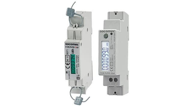 Socomec 1 Phase LCD Energy Meter, Type Energy Meter | 48503059