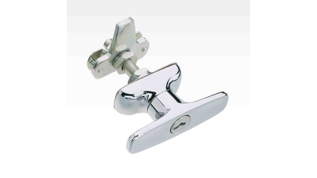 Southco Black Locking Latch, 32 mm Panel-to-Tongue 21 mm, Key Unlock | 92-21-511