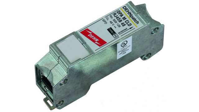 Dehn, DPA M CLD Surge Arrester 48V Maximum Voltage Rating 0.001 kA Maximum Surge Current Surge Arrester | DPA M CLD RJ45B 48